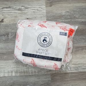 Pink Flamingo King Sized Sheets